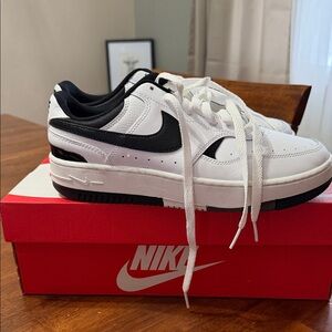 Nike Black and White Gamma Force Shoes